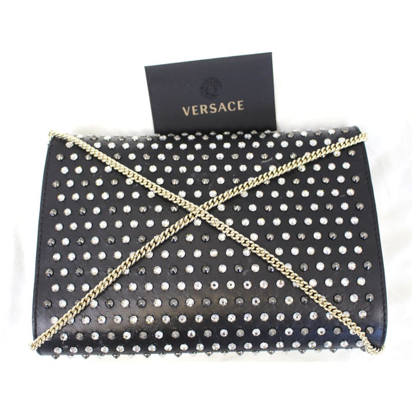 Versace City Stud Palazzo Evening Shoulder Crossbody Bag-US