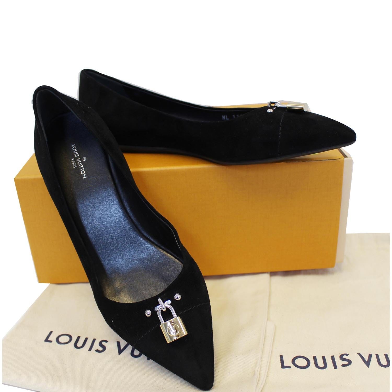 Louis Vuitton, Shoes, Louis Vuitton Patent Leather Ballet Flats Full Set