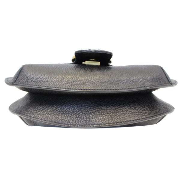 GUCCI GG Marmont Calfskin Leather Shoulder Bag 409154 Black-US