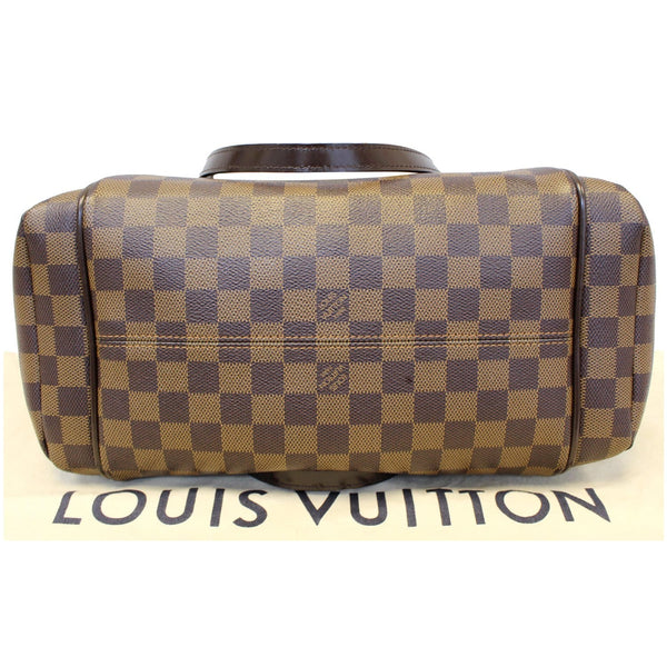 Louis Vuitton Totally MM Damier Ebene Shoulder Bag back view