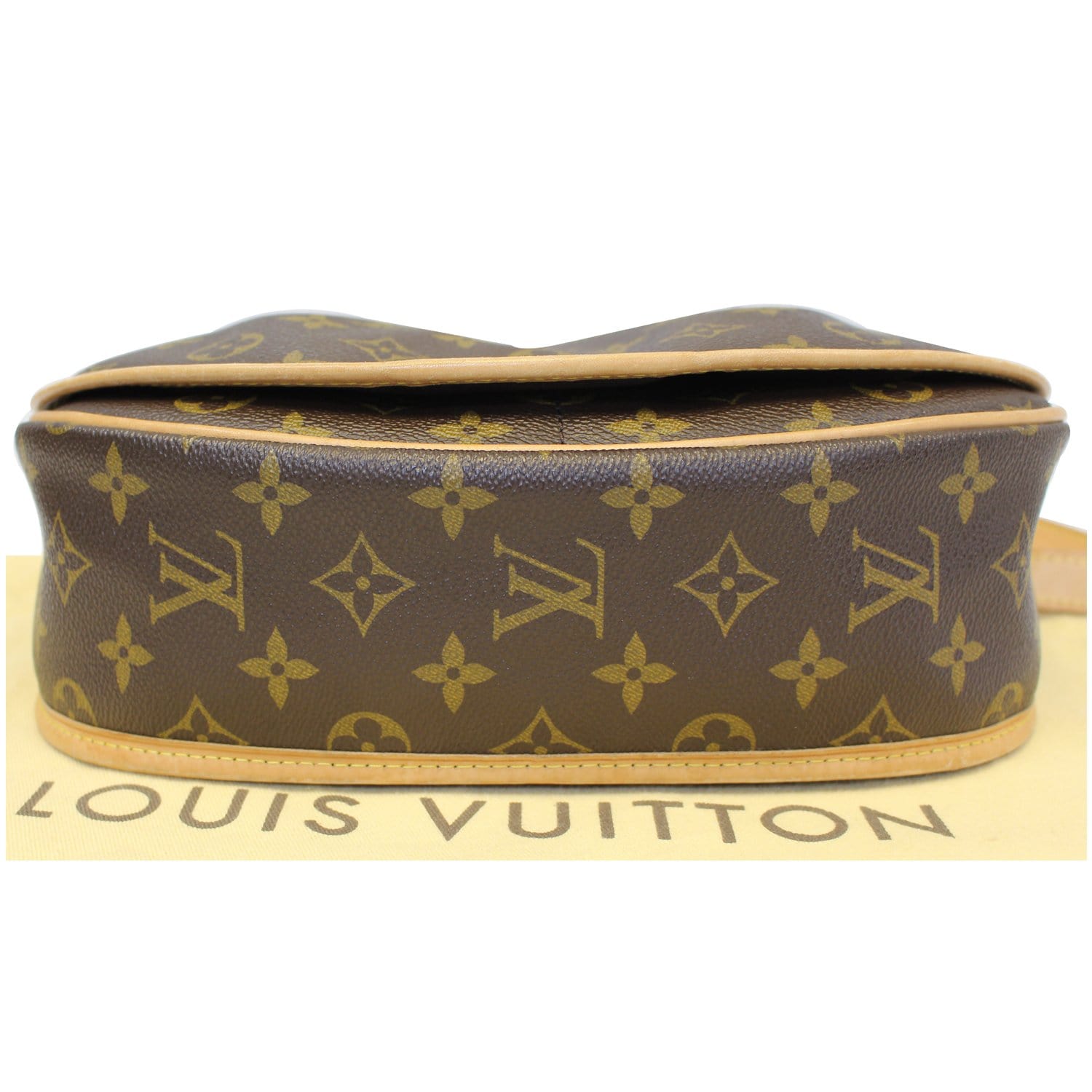 Louis Vuitton Menilmontant PM Monogram Brown Half Moon Flap
