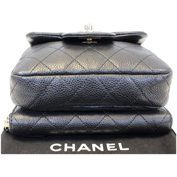 Chanel Classic Mini Flap Quilted Crossbody Bag - front view