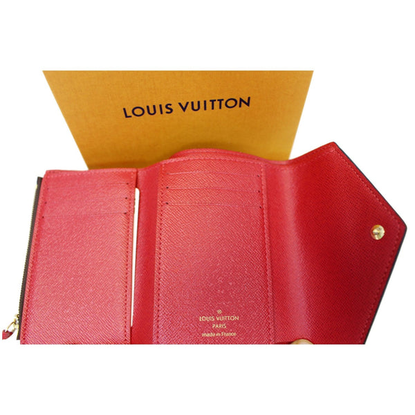 Louis Vuitton Victorine Wallet Damier Ebene - interior 