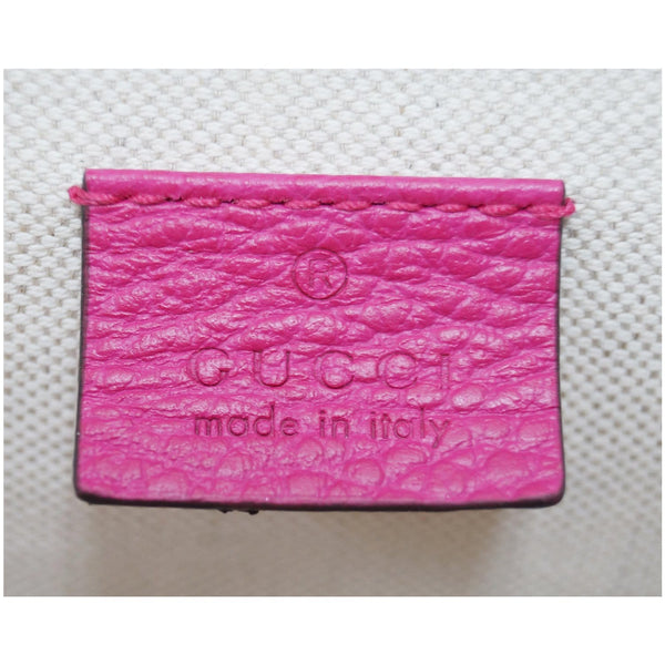 GUCCI Dionysus Guccify Grained Leather Shoulder Bag Pink