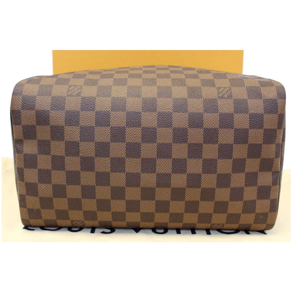 LV Speedy 30 Damier Ebene Satchel Bag - Bottom view