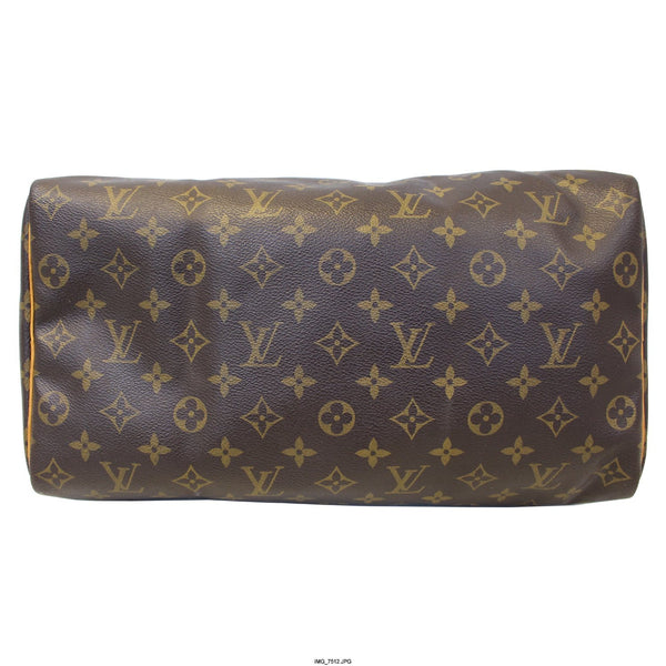 LOUIS VUITTON Speedy 35 Monogram Canvas Satchel Bag