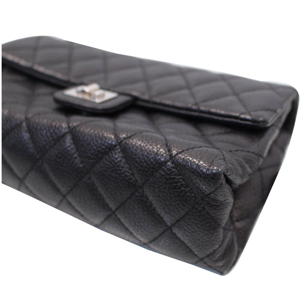 Chanel 2.55 Reissue Flap Grained Leather Waist Belt Bag exterior 