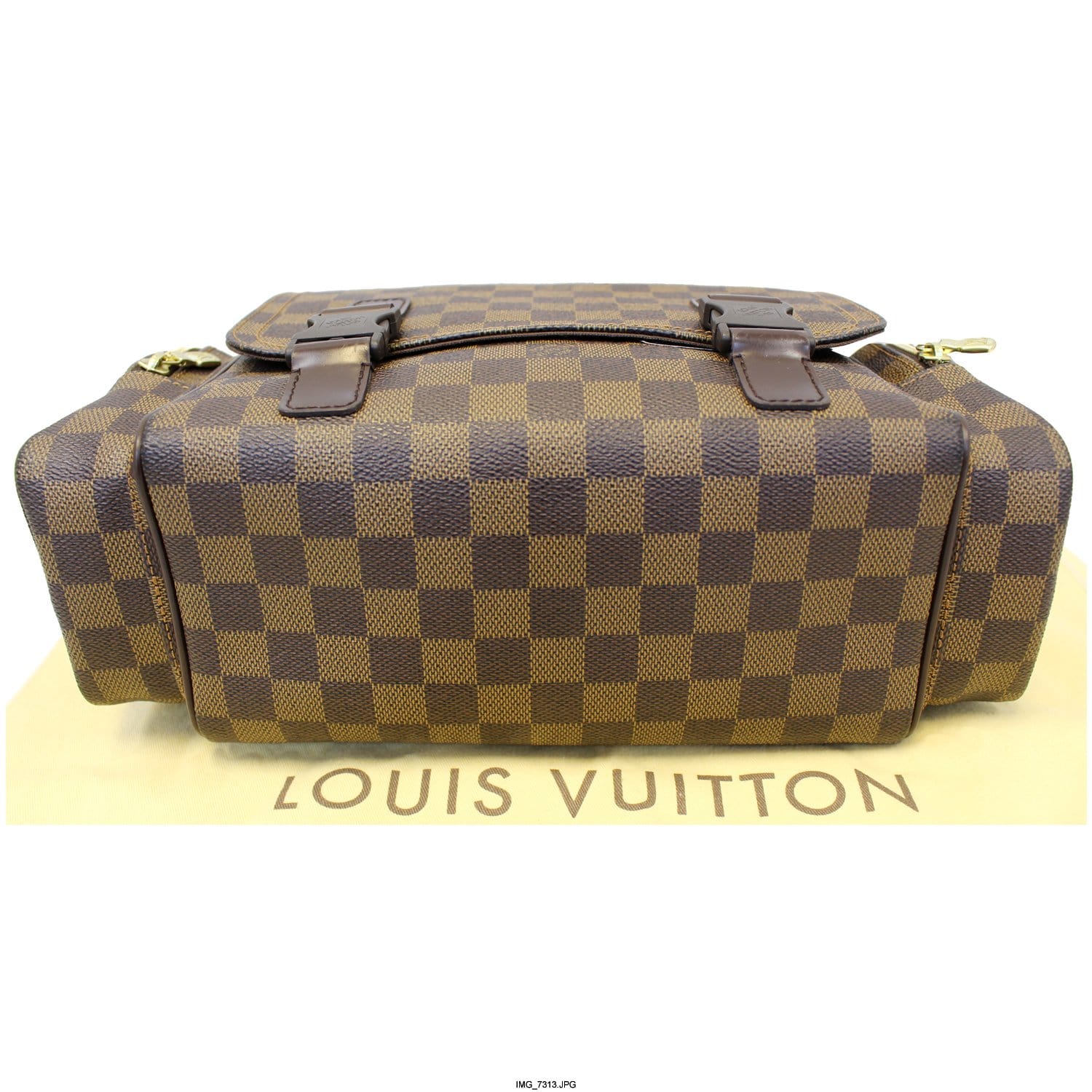 Brown Louis Vuitton Damier Ebene Reporter Melville Crossbody Bag, borsa  louis vuitton sevigne in pelle epi nera