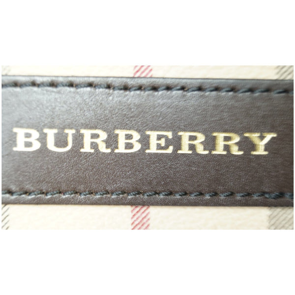 BURBERRY Canterbury Haymarket Check Tote Bag Multicolor