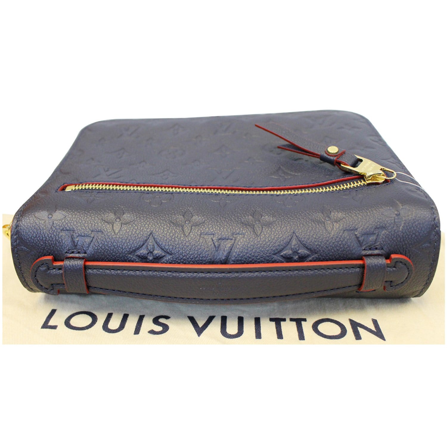 Louis Vuitton Monogram Empreinte Pochette Metis, Navy
