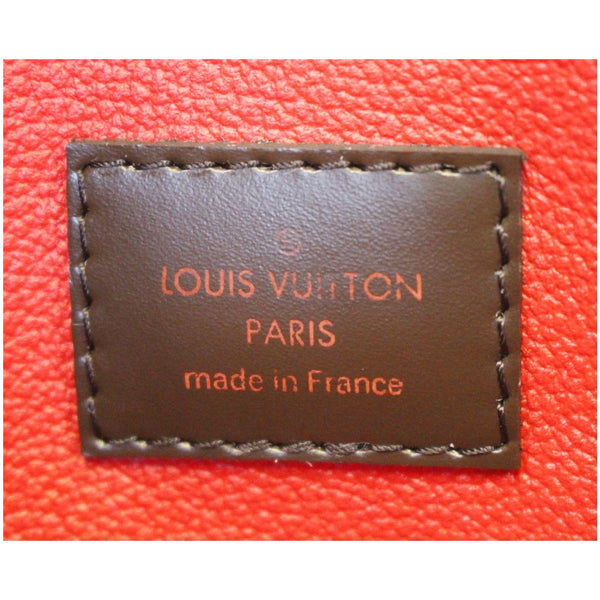 LOUIS VUITTON Damier Ebene Cosmetic Pouch Brown