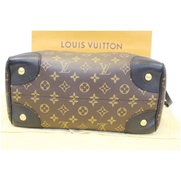LOUIS VUITTON Retiro NM Monogram Canvas Shoulder Bag Noir