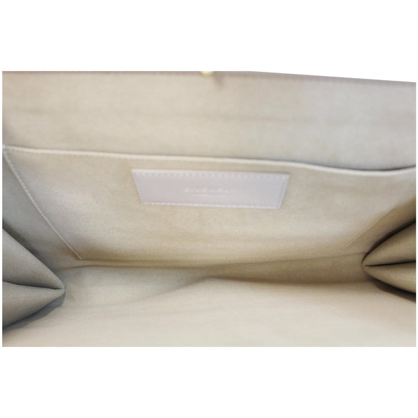 GIVENCHY Large Gem Goatskin Shoulder Bag Galet