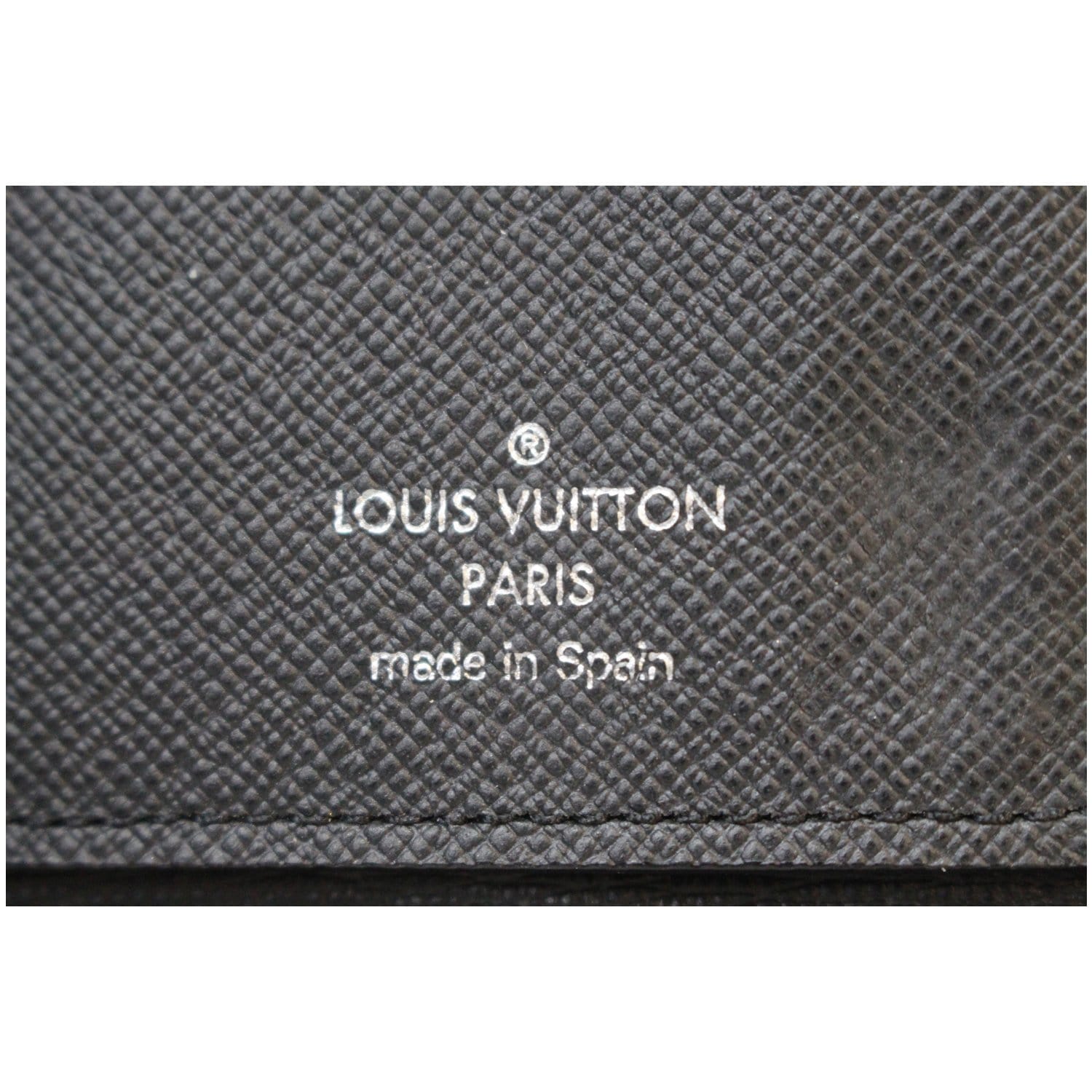LOUIS VUITTON Taiga Slender ID Wallet Ardoise 195683