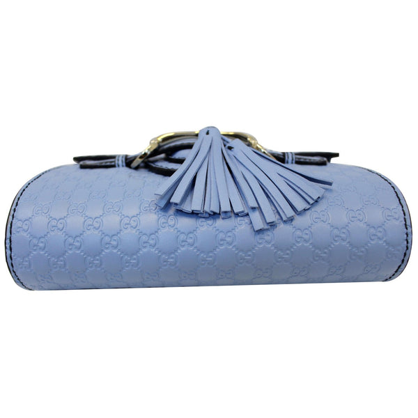Gucci Shoulder Bag Emily Mini Microguccissima  - bottom view