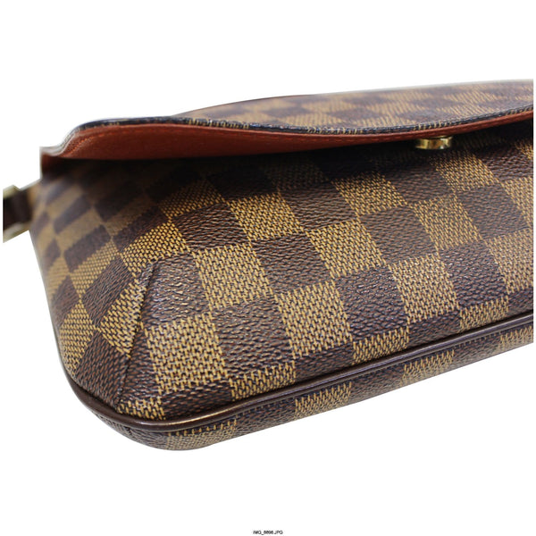 LOUIS VUITTON Musette Tango Damier Ebene Short Strap Shoulder Bag-US