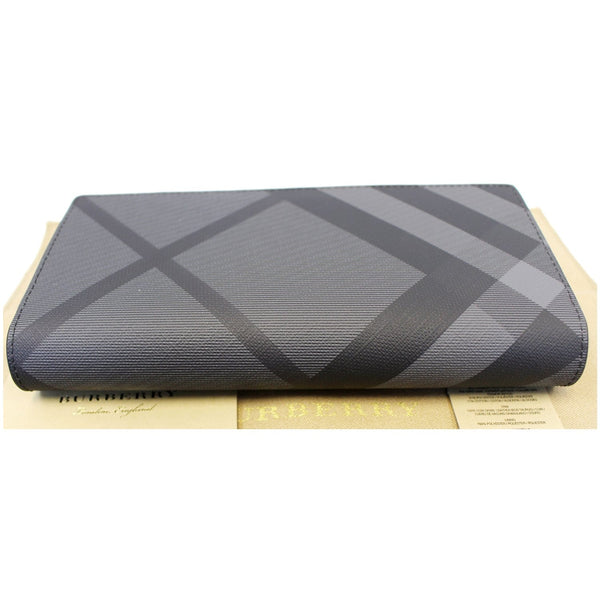 Burberry Continental Wallet Leather Wallet  - back view