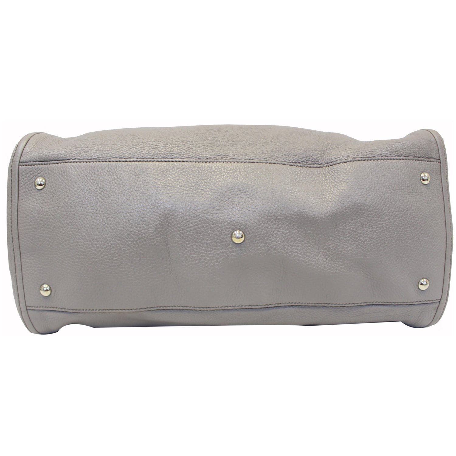 GUCCI Soho Leather Large Tote Shoulder Bag Taupe