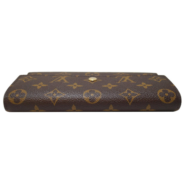 LOUIS VUITTON Porte Tresor International Monogram Canvas Wallet Brown-US