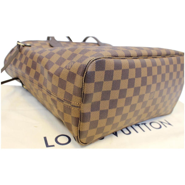 LOUIS VUITTON Neverfull MM Damier Ebene Brown Tote Bag-US