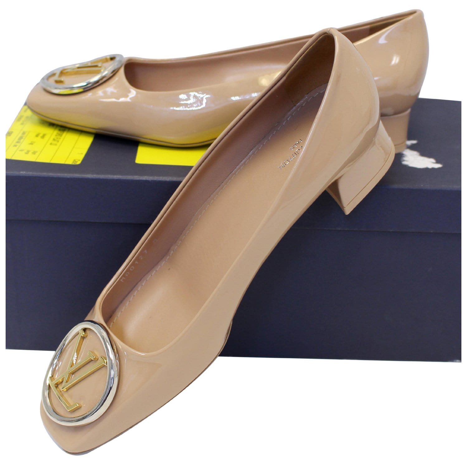 Madeleine patent leather heels Louis Vuitton Black size 40 EU in
