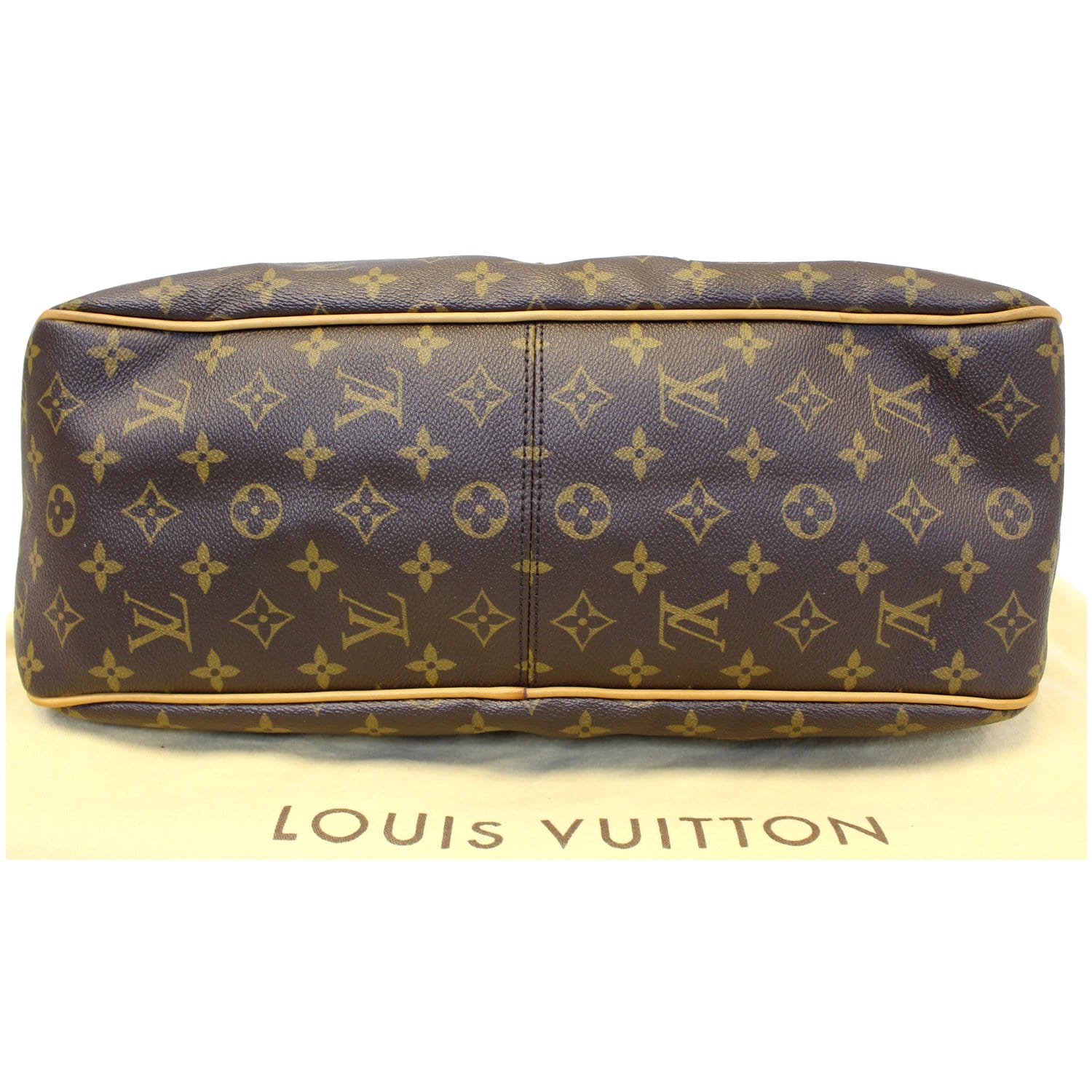 LOUIS VUITTON DELIGHTFUL BAG Brown Leather Cloth ref.462015 - Joli Closet