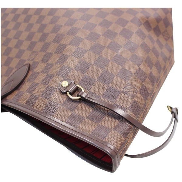 Louis Vuitton Neverfull GM Monogram Canvas Bag Brown with strap