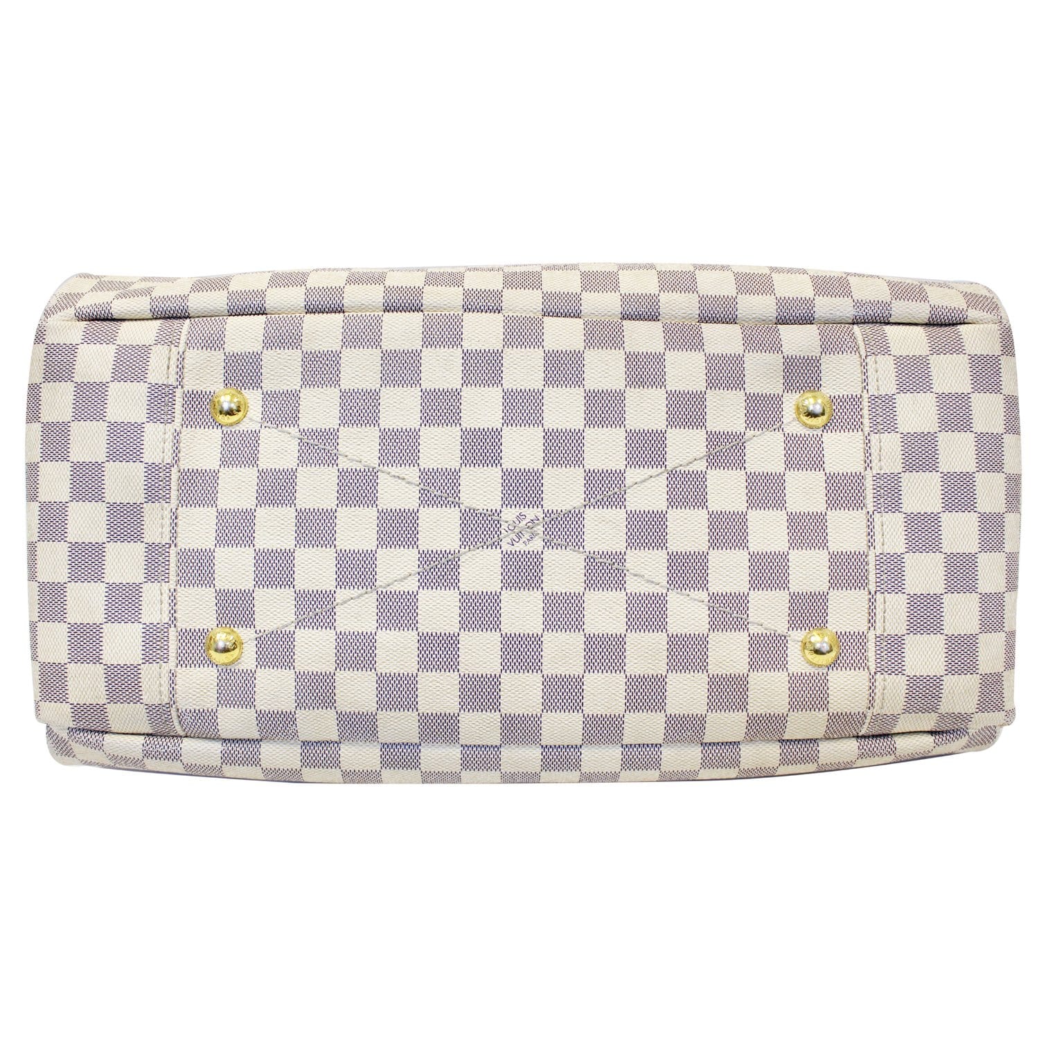 Buy LV Women White Handbag Damier Azur Online @ Best Price in