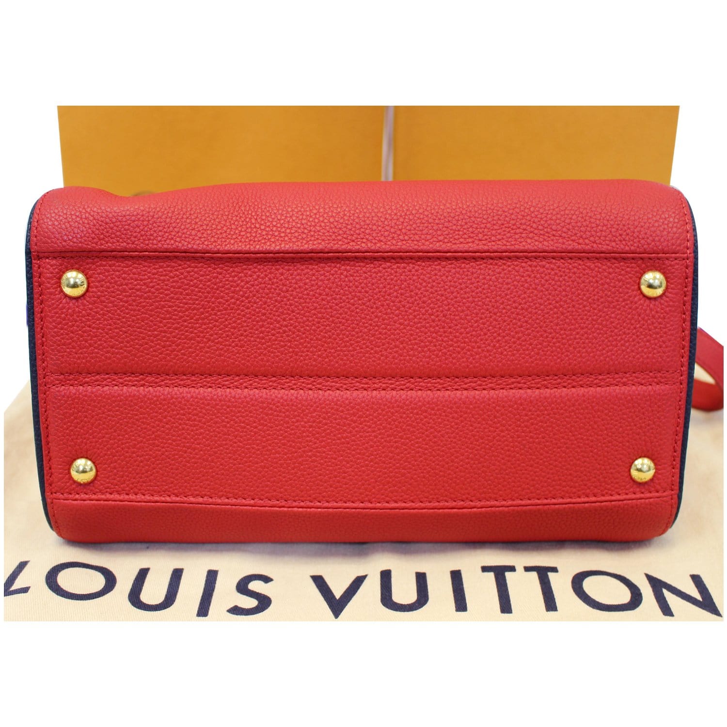 Louis Vuitton Double V Compact Wallet Monogram Canvas Rubis Calf w/GHW 2018  at 1stDibs