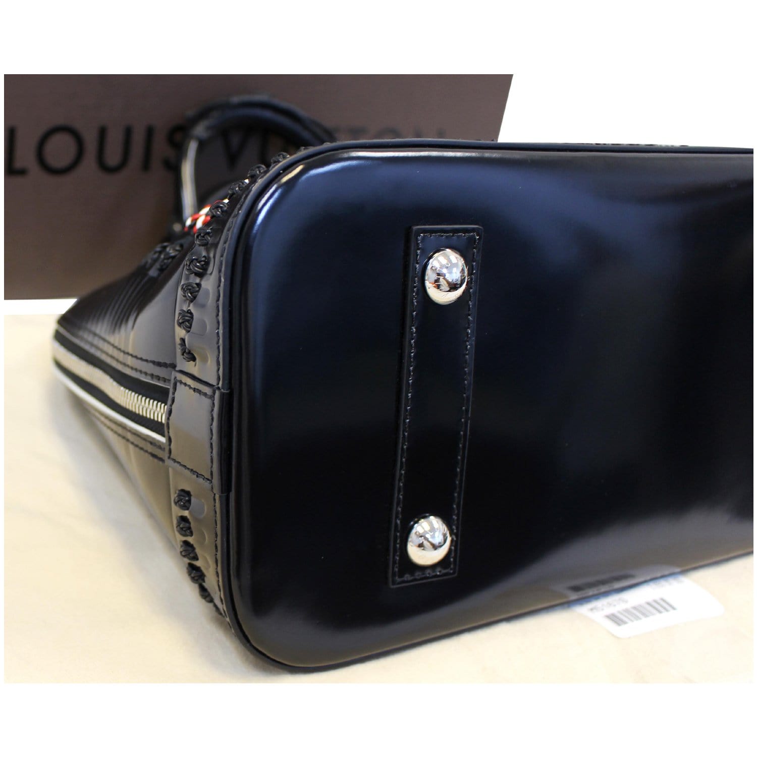 Bolso Mujer Louis Vuitton Alma PM Piel Epi Azul en venta en 1stDibs