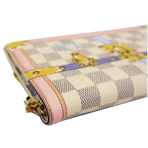 LOUIS VUITTON Summer Trunks Pochette Weekend Damier Azur Shoulder Bag-US