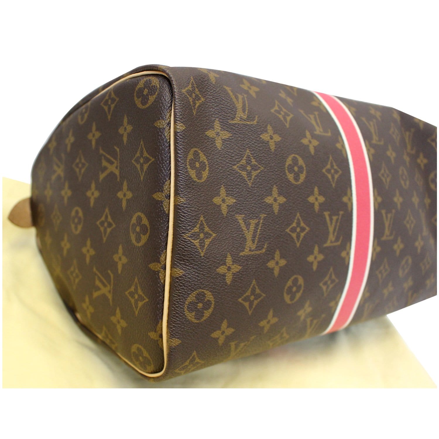 Louis Vuitton Monogram Canvas Speedy 35 Shoulder Bag Added Insert & Chain  M41107 Preowned Brown Cloth ref.673935 - Joli Closet