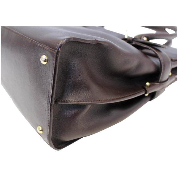 Salvatore Ferragamo Virna Satchel Handbag - back view