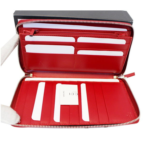 GUCCI Signature Continental Guccissima Zip-around Wallet-US