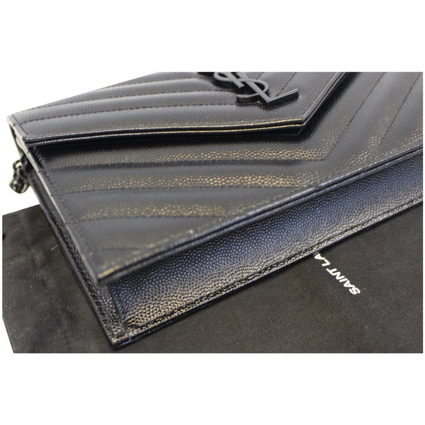 Yves Saint Laurent Wallet Chain Matelasse Chevron - right view