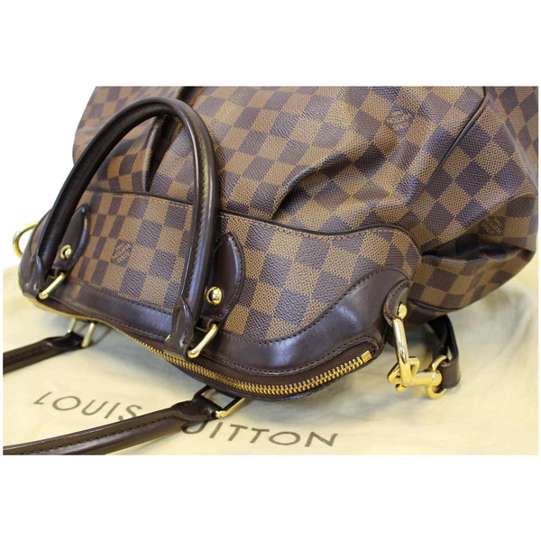 LOUIS VUITTON Trevi GM Damier Ebene 2way Shoulder Handbag Brown-US