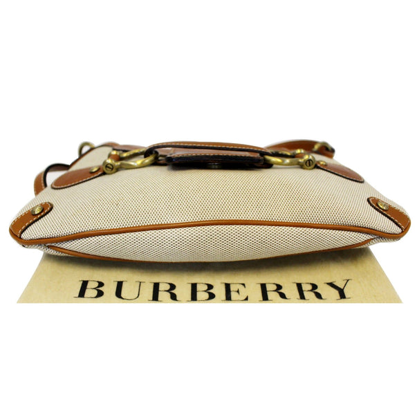 Burberry Shoulder Bag | Burberry Flap Bag Brown - bottom view
