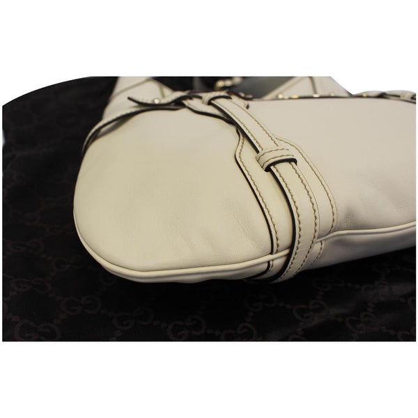 Gucci 85th Anniversary Horsebit Leather Hobo Bag - left view