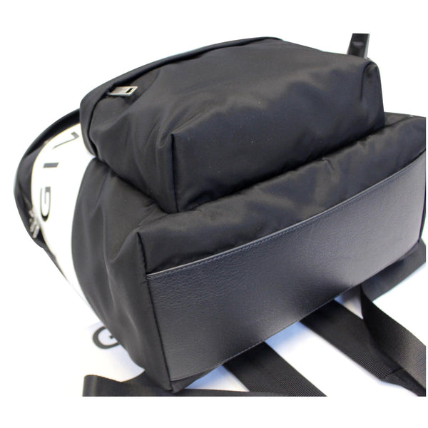 GIVENCHY Paris Nylon Backpack Bag Black