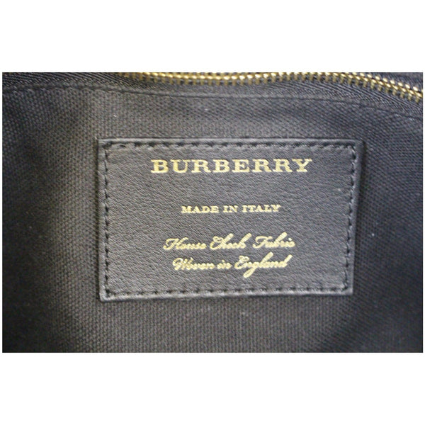 Burberry Satchel Shoulder Bag - logo