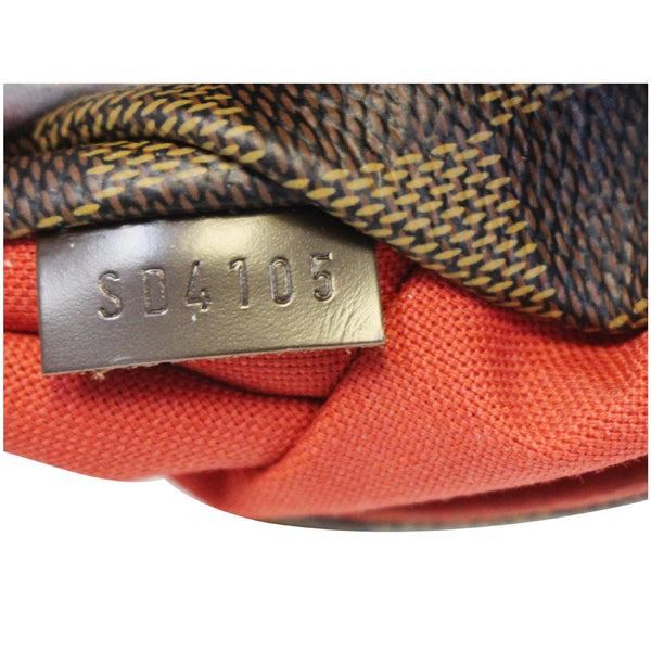 Louis Vuitton Totally MM Damier Ebene Shoulder Bag  - lv tag