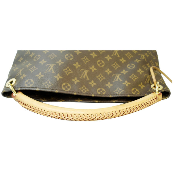 LOUIS VUITTON Artsy MM Monogram Canvas Shoulder Bag Brown
