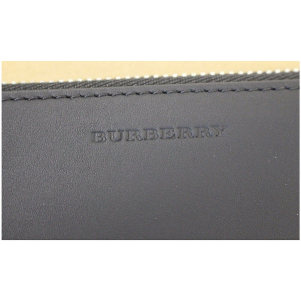 BURBERRY London Check Ziparound Wallet-US