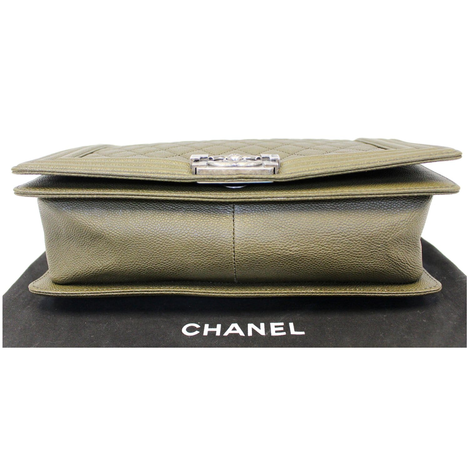 Chanel Boy Medium Leather Shoulder Bag - Chanel Flap