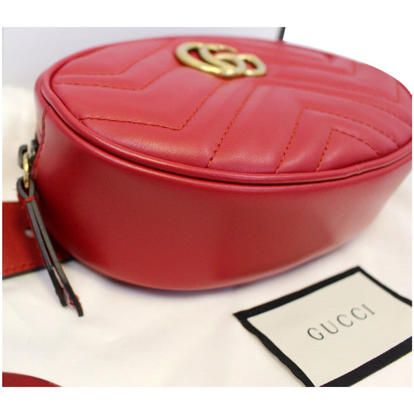 Gucci GG Marmont Matelasse Leather Belt Bag for sale
