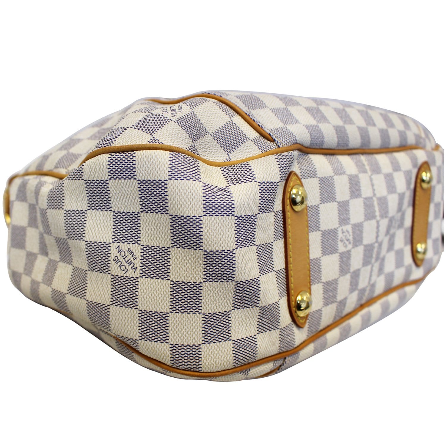 Authentic LOUIS VUITTON Galliera PM Damier Azur Tote Shoulder Bag Purse  #47821