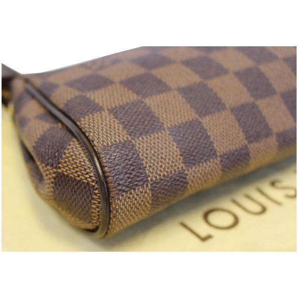 Louis Vuitton Pochette Eva Damier Ebene Clutch - lv eva 