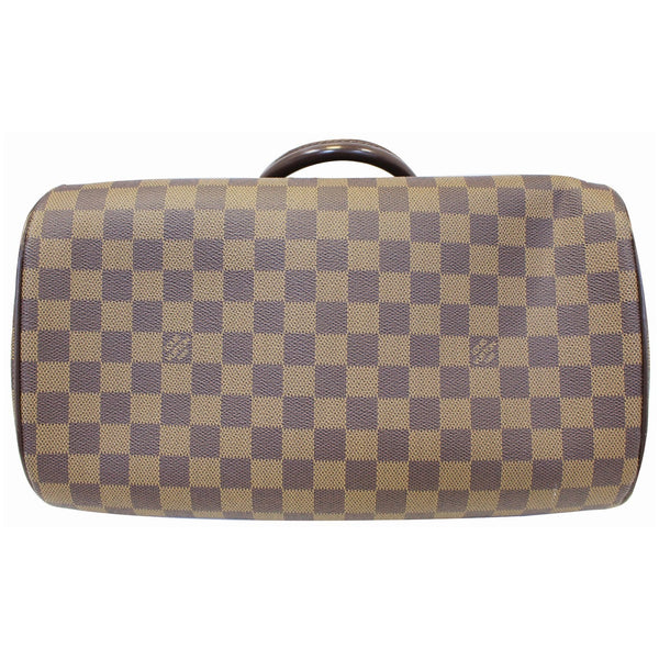 LOUIS VUITTON Ribera MM Damier Ebene Satchel Bag Brown