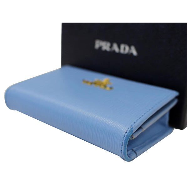 Prada Saffiano Wallet in Leather - Titled with Box