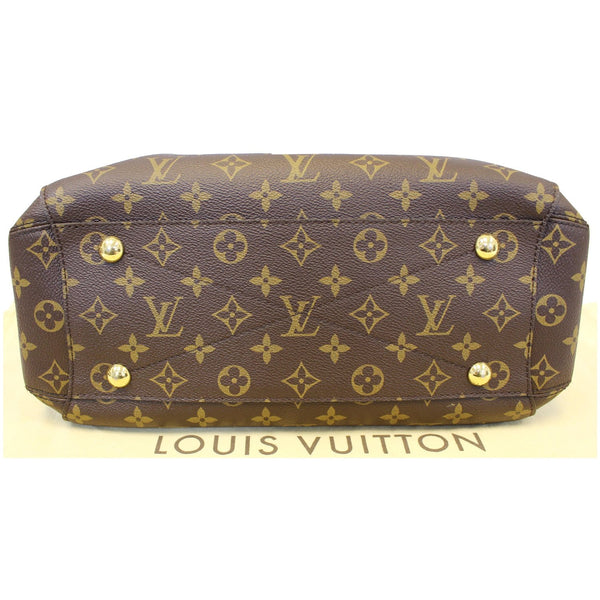Louis Vuitton Montaigne MM Monogram Canvas Shoulder Bag - back view